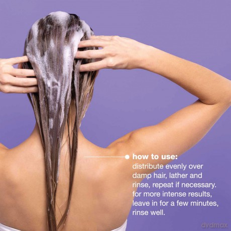 Milk Shake Silver Shine Shampoo for Gray Hair (Light Shampoo) - Volume: 300 ml
