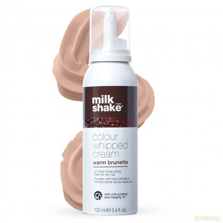Milk Shake Tinted leave-in mousse (Color Whipped Cream) 100 ml - Shade: Warm Brunette
