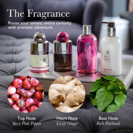 Molton Brown Fiery Pink Pepper Bath and Shower Gel (Infinite Bottle) 400 ml