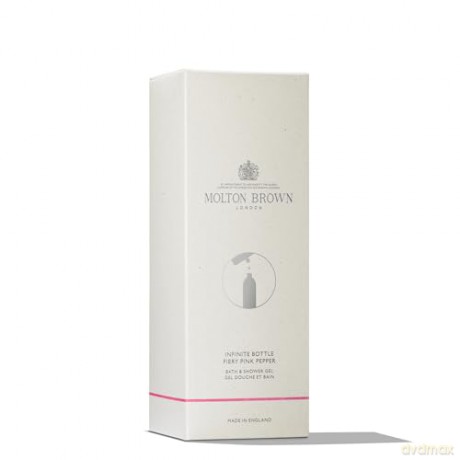Molton Brown Fiery Pink Pepper Bath and Shower Gel (Infinite Bottle) 400 ml