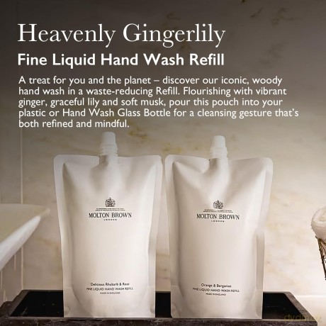 Molton Brown Heavenly Gingerlily Fine Liquid Hand Wash Refill 400 ml