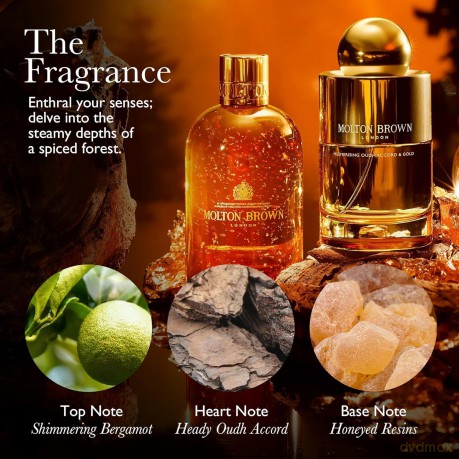 Molton Brown Mesmerising Oudh Accord and Gold Body Oil (Precious Body Oil) 100 ml