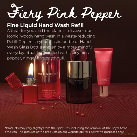 Molton Brown Refill for liquid hand soap Fiery Pink Pepper (Fine Liquid Hand Wash Refill) 400 ml