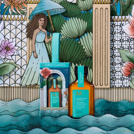 Moroccanoil Oil for all hair types in a gift box (Treatment For All Hair Types) 25 ml