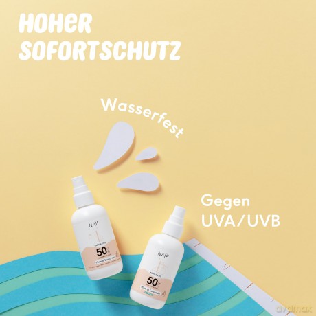 NAIF Children´s sun protection spray SPF 50 (Mineral Sunscreen) 100 ml