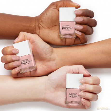 Nails.Inc 45 Second Speedy Gloss (Nail Polish) 14 ml - Shade: Knightsbridge Nights Out