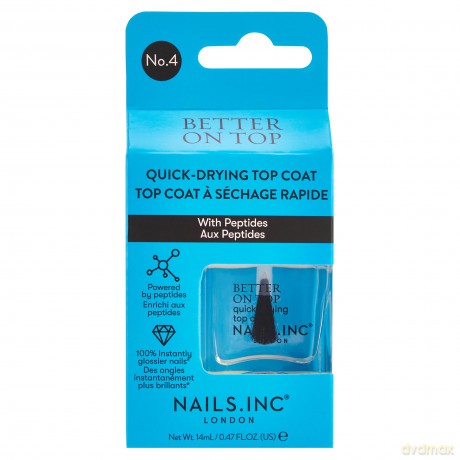 Nails.Inc Better On Top (Quick-Drying Top Coat) 14 ml