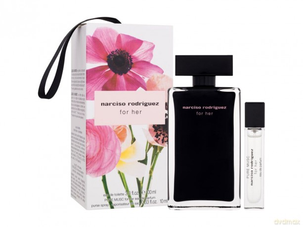 Narciso Rodriguez For Her - woda toaletowa 100 ml + Pure Musc - woda toaletowa 10 ml