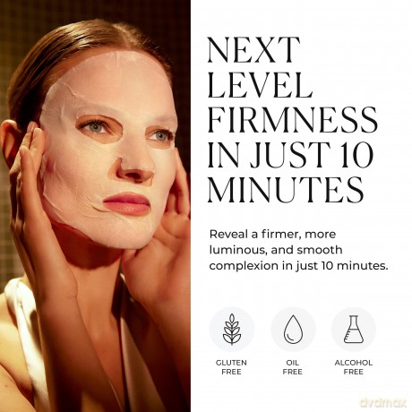 Natura Bissé Lifting facial mask Essential Shock (Intense Instant-Lift Mask) 4 pcs