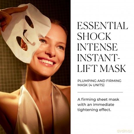 Natura Bissé Lifting facial mask Essential Shock (Intense Instant-Lift Mask) 4 pcs