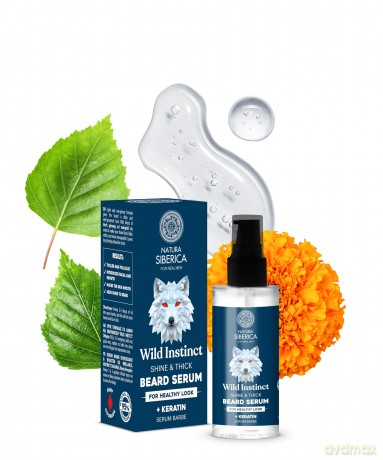 Natura Siberica Beard Serum for shine and density Wild Instinct 50 ml