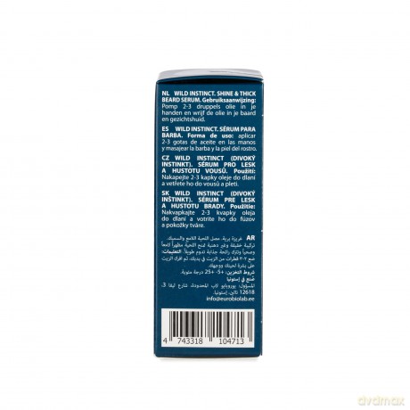 Natura Siberica Beard Serum for shine and density Wild Instinct 50 ml