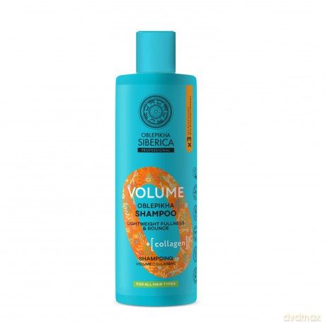 Natura Siberica Collagen shampoo for hair volume Oblepikha (Volume Shampoo) 400 ml