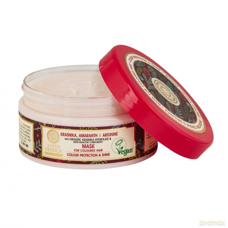 Natura Siberica Mask for colored hair Cranberry, amaranth and arginine Super Siberica (Mask for Colored Hair) 300 ml