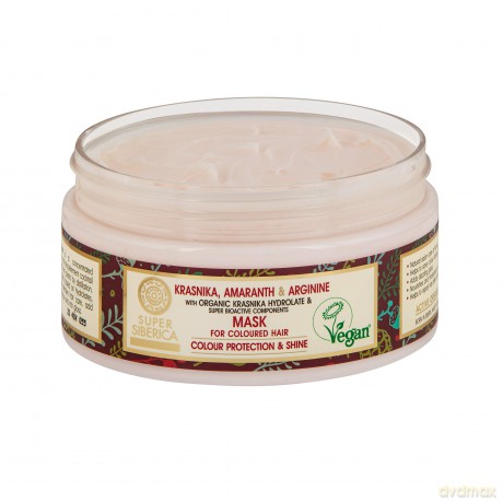 Natura Siberica Mask for colored hair Cranberry, amaranth and arginine Super Siberica (Mask for Colored Hair) 300 ml