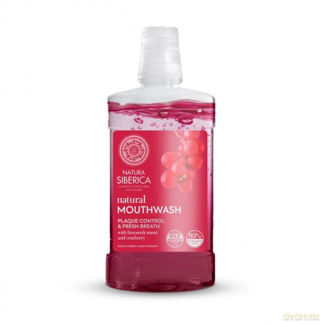 Natura Siberica Natural Mouthwash with Limonnik nanai and cranberries (Natural Mouthwash) 520 ml
