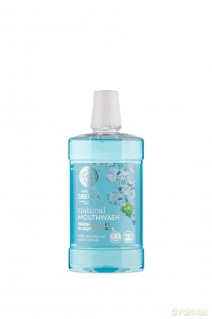 Natura Siberica Natural Mouthwash with Mint and Active Calcium (Natural Mouthwash) 520 ml
