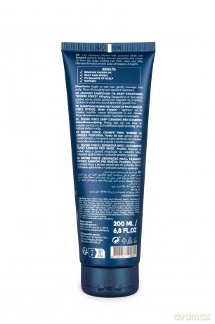 Natura Siberica Severe Force Deep Cleansing Men Shampoo 200 ml