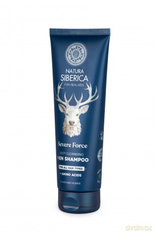 Natura Siberica Severe Force Deep Cleansing Men Shampoo 200 ml