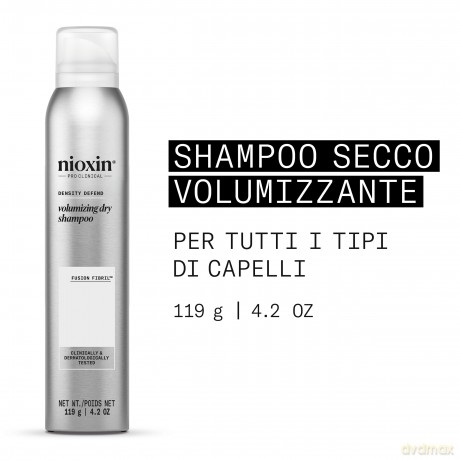 Nioxin Dry shampoo for hair volume (Volumising Dry Shampoo) 180 ml