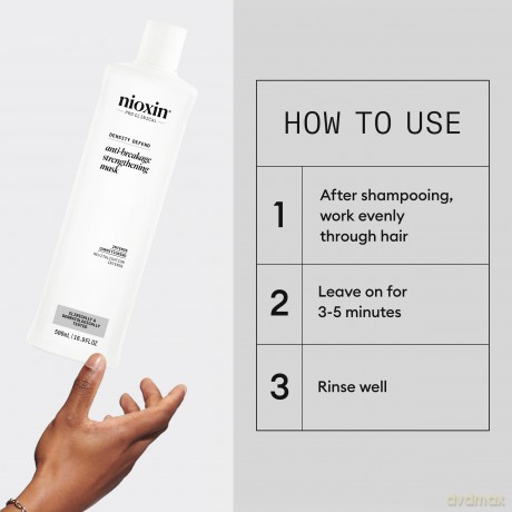 Nioxin Strengthening mask against hair breakage (Anti-breakage Mask) 500 ml