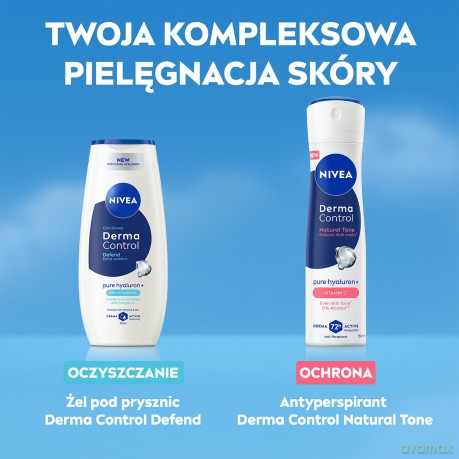 Nivea Antiperspirant spray Derma Control Natural Tone (Antiperspirant) 150 ml