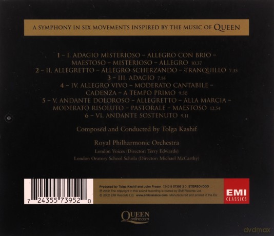 Tolga Kashif: The Queen Symphony [CD]
