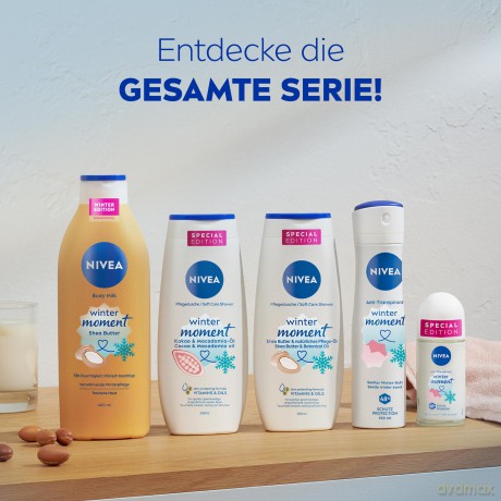 Nivea Moisturizing body milk with shea butter Winter Moment (Body Milk) 400 ml