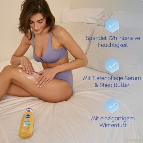 Nivea Moisturizing body milk with shea butter Winter Moment (Body Milk) 400 ml