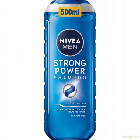 Nivea Shampoo for men Strong Power - Volume: 500 ml