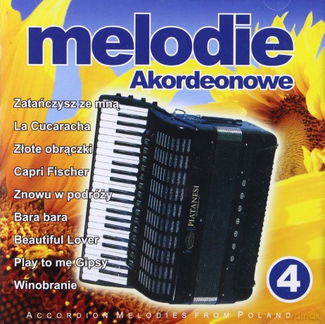 Paweł Sobota: Akordeonowe Melodie 4 [CD]