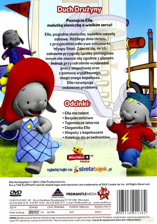 Przygody Słoniczki Elli - Duch Drużyny [DVD]