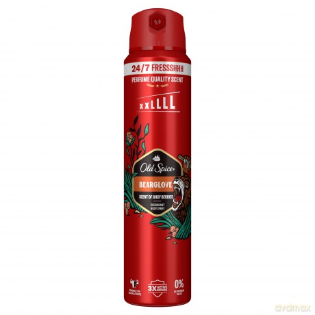 Old Spice Bearglove Deodorant Spray (Deodorant Body Spray) 250 ml