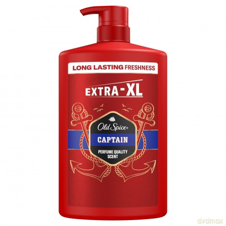 Old Spice Shower gel for men Captain (Body-Hair-Face Wash) 1000 ml