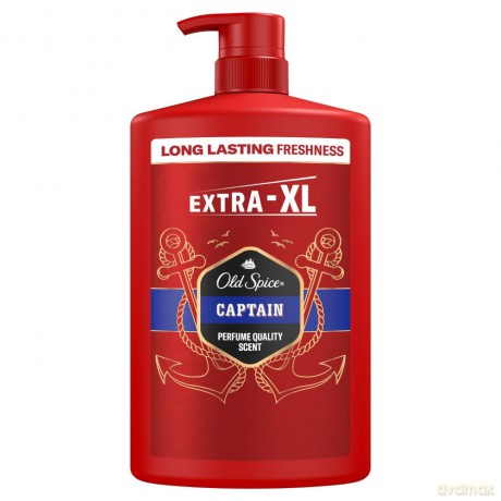 Old Spice Shower gel for men Captain (Body-Hair-Face Wash) 1000 ml