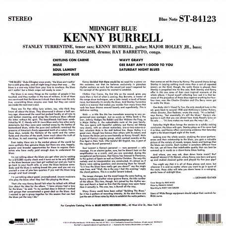 Kenny Burrell: Midnight Blue [WINYL]