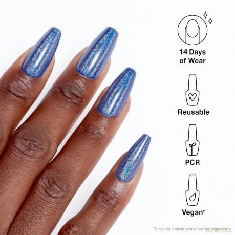 OPI Gel nails xPRESS/ON (Press-On Nails - Blue-Gie)