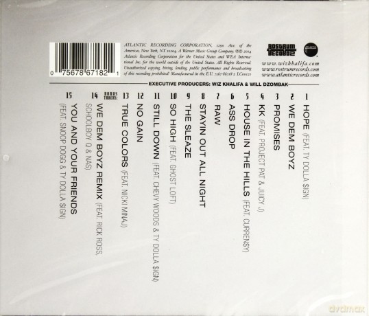 Wiz Khalifa : Blacc Hollywood (DELUXE Version) [CD]