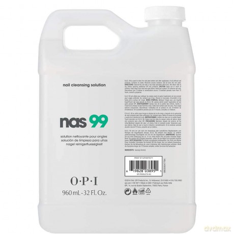 OPI Nail Cleansing Solution NAS 99 (Nail Cleansing Solution) 960 ml