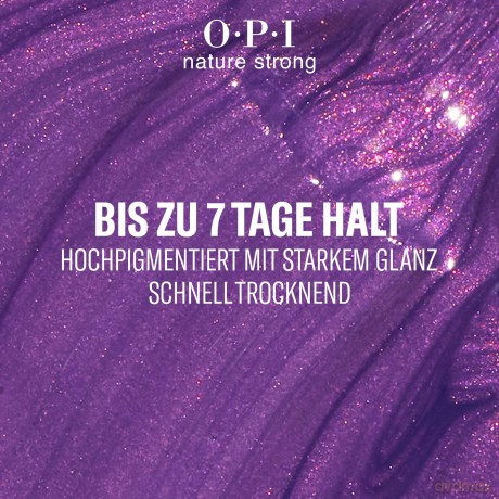 OPI Nail polish Nature Strong 15 ml - Shade: Achieve Grapeness
