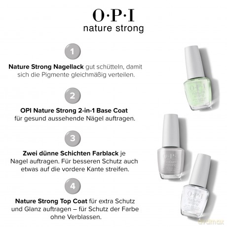 OPI Nail polish Nature Strong 15 ml - Shade: Dawn Of A New Gray