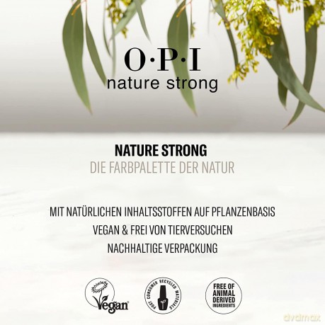 OPI Nail polish Nature Strong 15 ml - Shade: Dawn Of A New Gray