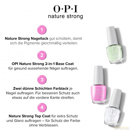 OPI Nail polish Nature Strong 15 ml - Shade: Emflowered
