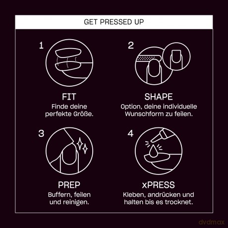 OPI XPRESS/ON Gel Nails (Press On Nails - Lincoln Park After Dark)