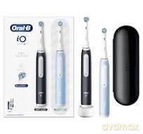 Oral B Electric toothbrush Series iO 3 Duo Black/Ice Blue 2 pcs