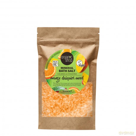 Organic Shop Mango Daiquiri Bath Salt (Mineral Bath Salt) 500 g