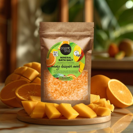 Organic Shop Mango Daiquiri Bath Salt (Mineral Bath Salt) 500 g