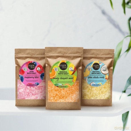 Organic Shop Mango Daiquiri Bath Salt (Mineral Bath Salt) 500 g