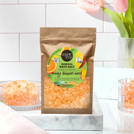 Organic Shop Mango Daiquiri Bath Salt (Mineral Bath Salt) 500 g