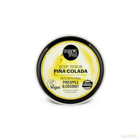 Organic Shop Nourishing Body Scrub Pina Colada Pineapple and Coconut (Nourishing Body Scrub) 250 ml